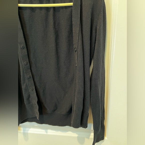 Ann Taylor Loft Black Long Sleeve Cardigan Size Small - Picture 10 of 10